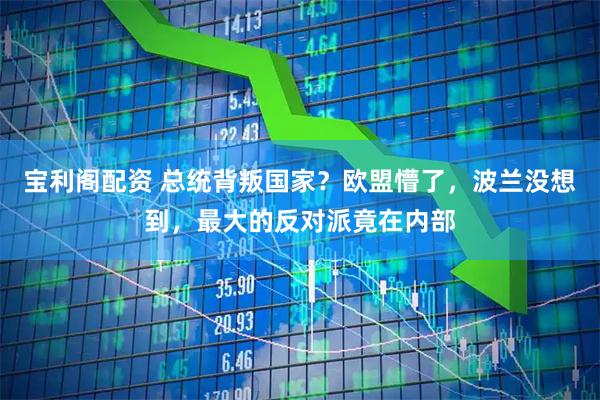 宝利阁配资 总统背叛国家？欧盟懵了，波兰没想到，最大的反对派竟在内部